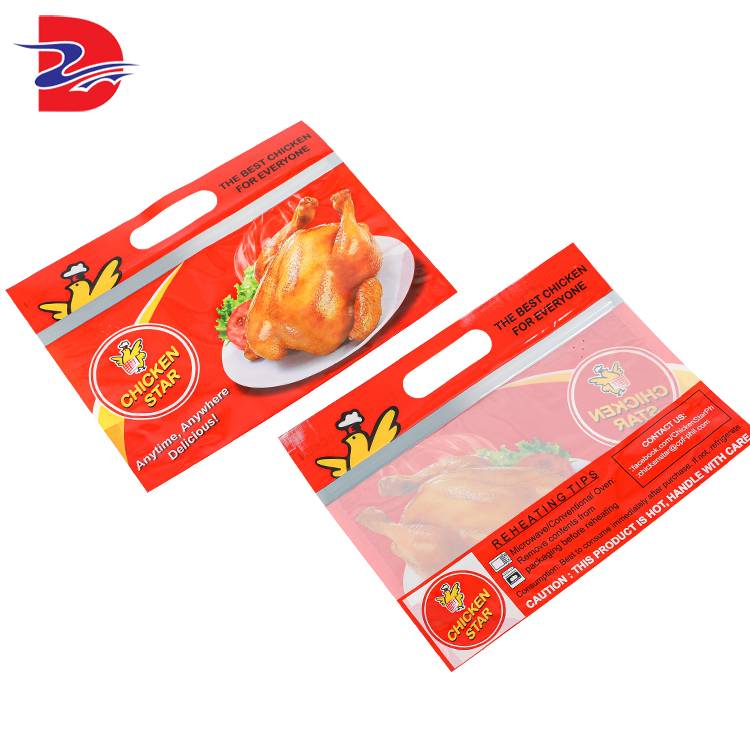 Custom Bag Packaging Plastic Bag Wholesale Food Packaging Pouch Roast Chicken Food Packaging Bag